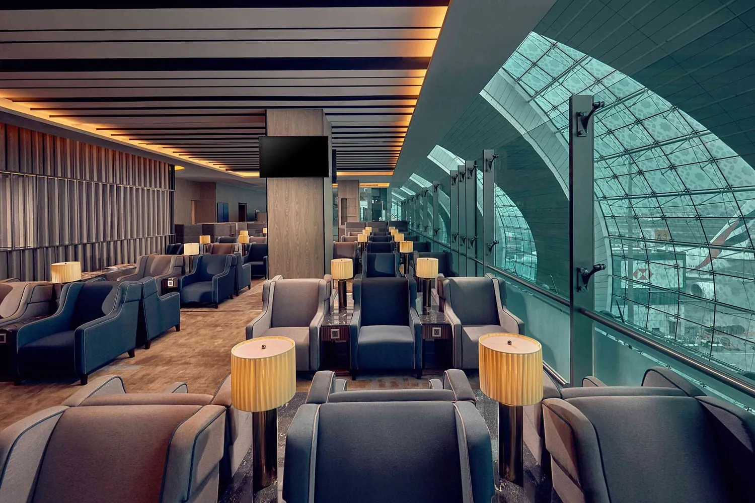 Plaza Premium Lounge (Concourse A) - Терминал 3, Дубай: фото 1 из 3