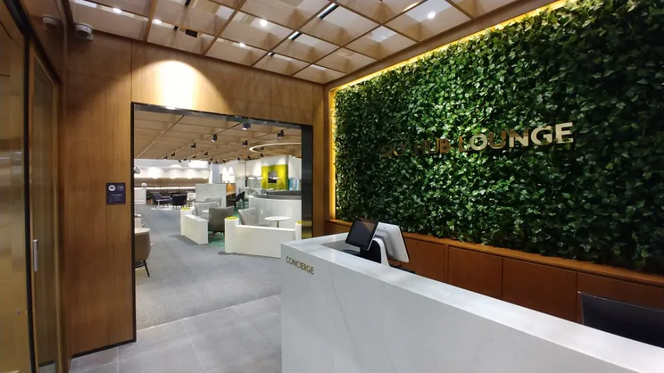 Skyhub Lounge (International Departure; Terminal 1), Кимпхо: фото 2 из 3